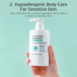 APLB Glutathione Niacinamide Body Lotion 300ml - Image 5