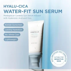SKIN1004 MADAGASCAR CENTELLA HYALU-CICA WATER-FIT SUN SERUM 50ML - Image 6