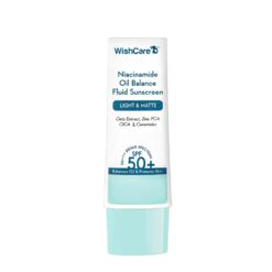 WishCare 5% Niacinamide Oil Balance Fluid Sunscreen SPF 50 PA++++ 50ml