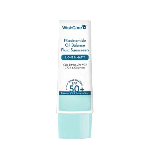 WishCare 5% Niacinamide Oil Balance Fluid Sunscreen SPF 50 PA++++ 50ml