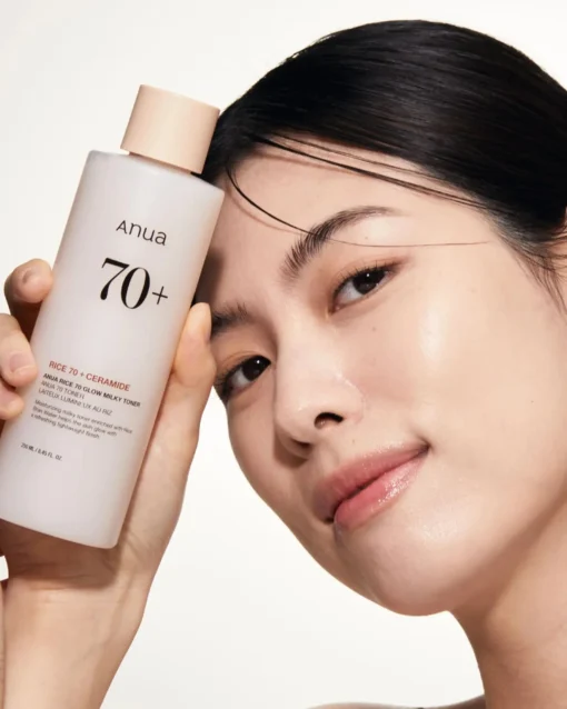 ANUA Rice 70+ Glow Milky Toner 250ml - Image 2