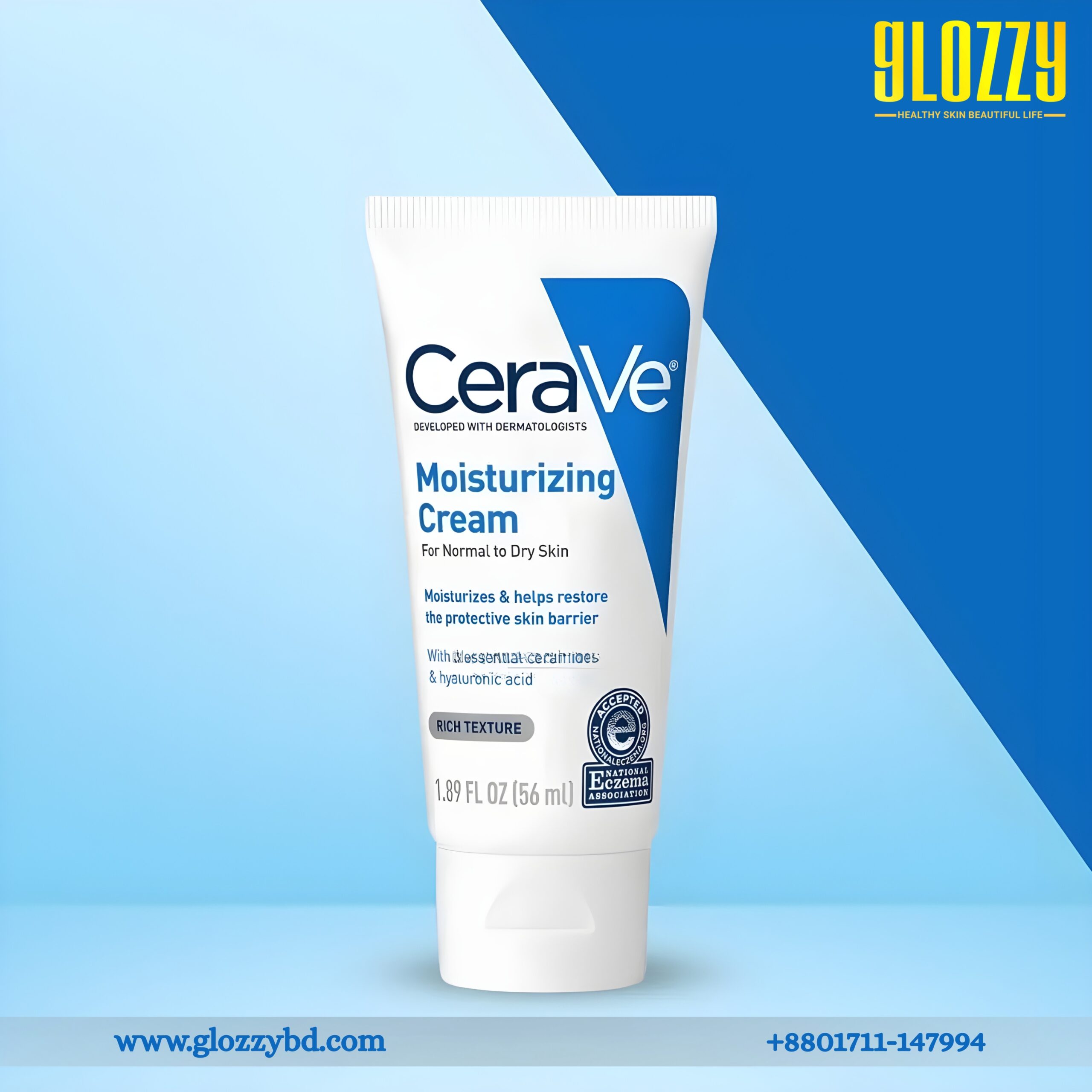 Cerave moisturizing cream for normal to dry skin 56ml