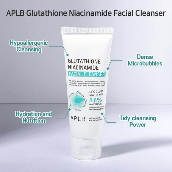 APLB Glutathione Niacinamide Facial Cleanser - Image 3