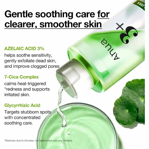 Anua Azelaic Acid 3 Cica Skin Clarifying Toner - Image 6