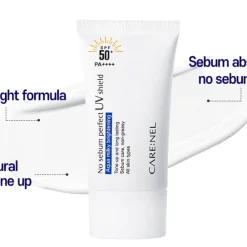 CARENEL No Sebum Perfect UV Shield SPF50+ PA++++ 50ml - Image 3
