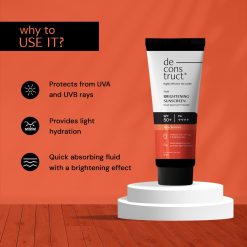 Deconstruct Highly Effective Yet Gentle Fluid Brightening Sunscreen SPF 50+ PA++++ - Image 5