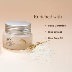The Face Shop Rice & Ceramide Moisturizing Cream Size: 50ml - Image 3