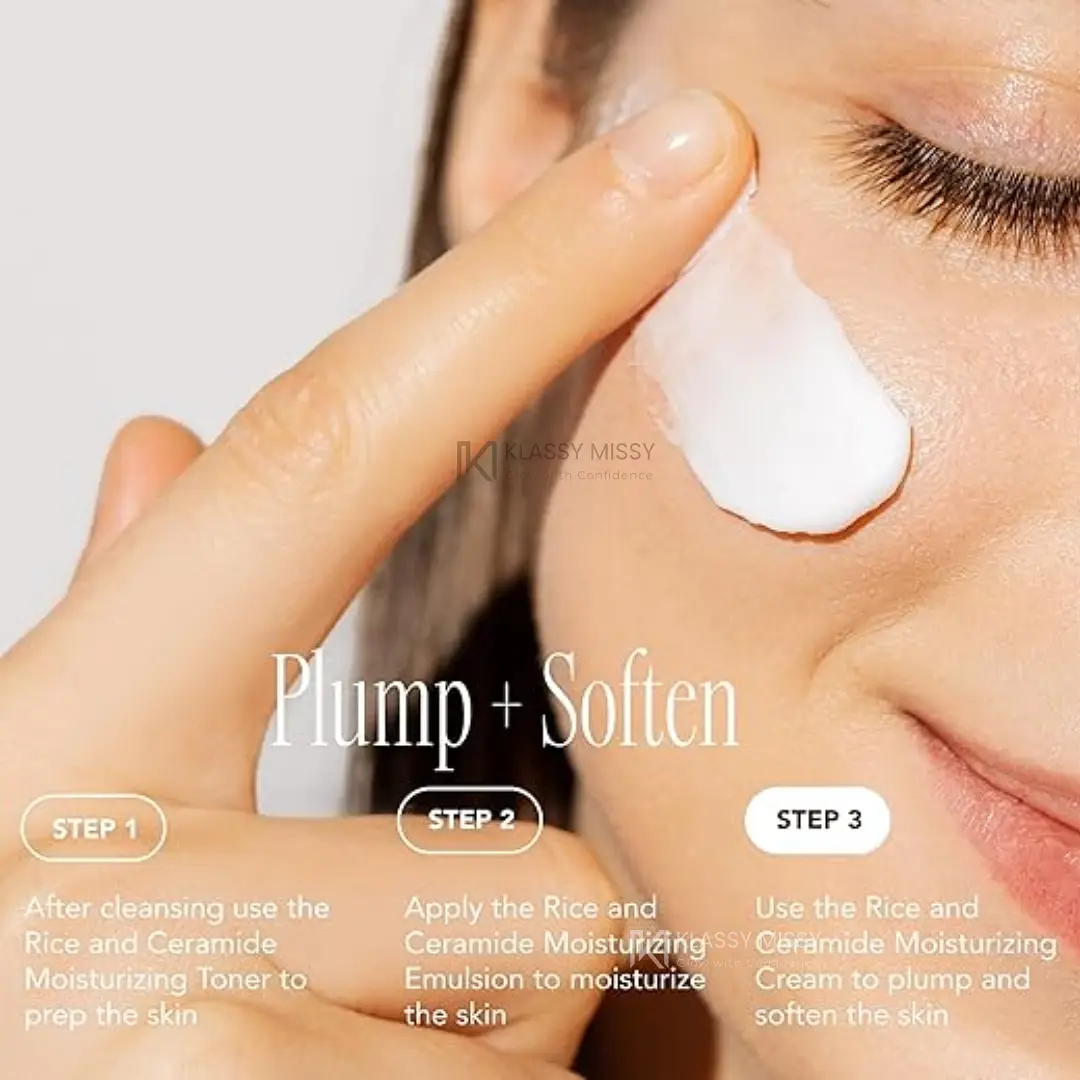 The Face Shop Rice & Ceramide Moisturizing Cream Size: 50ml - Image 7