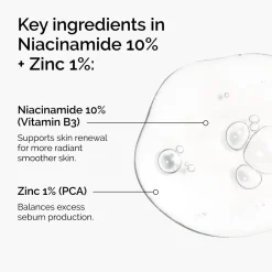 The Ordinary Niacinamide 10% + Zinc 1% 60ml • - Image 3