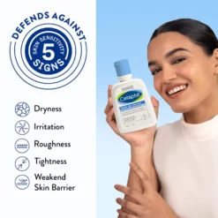 Cetaphil Gentle Skin Cleanser Dry to Normal & Sensitive Skin 125ml - Image 3